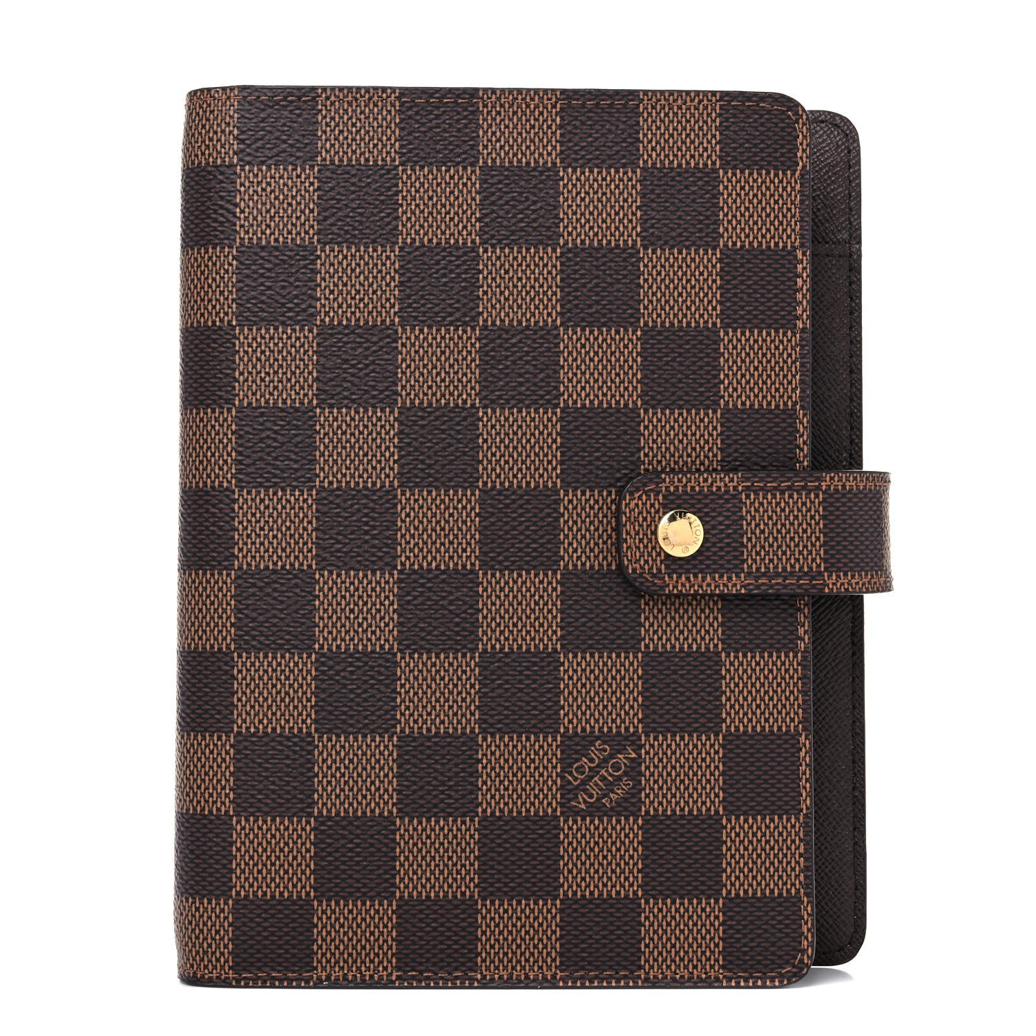 Louis Vuitton Damier Ebene Medium Ring Agenda Cover 1 of 6