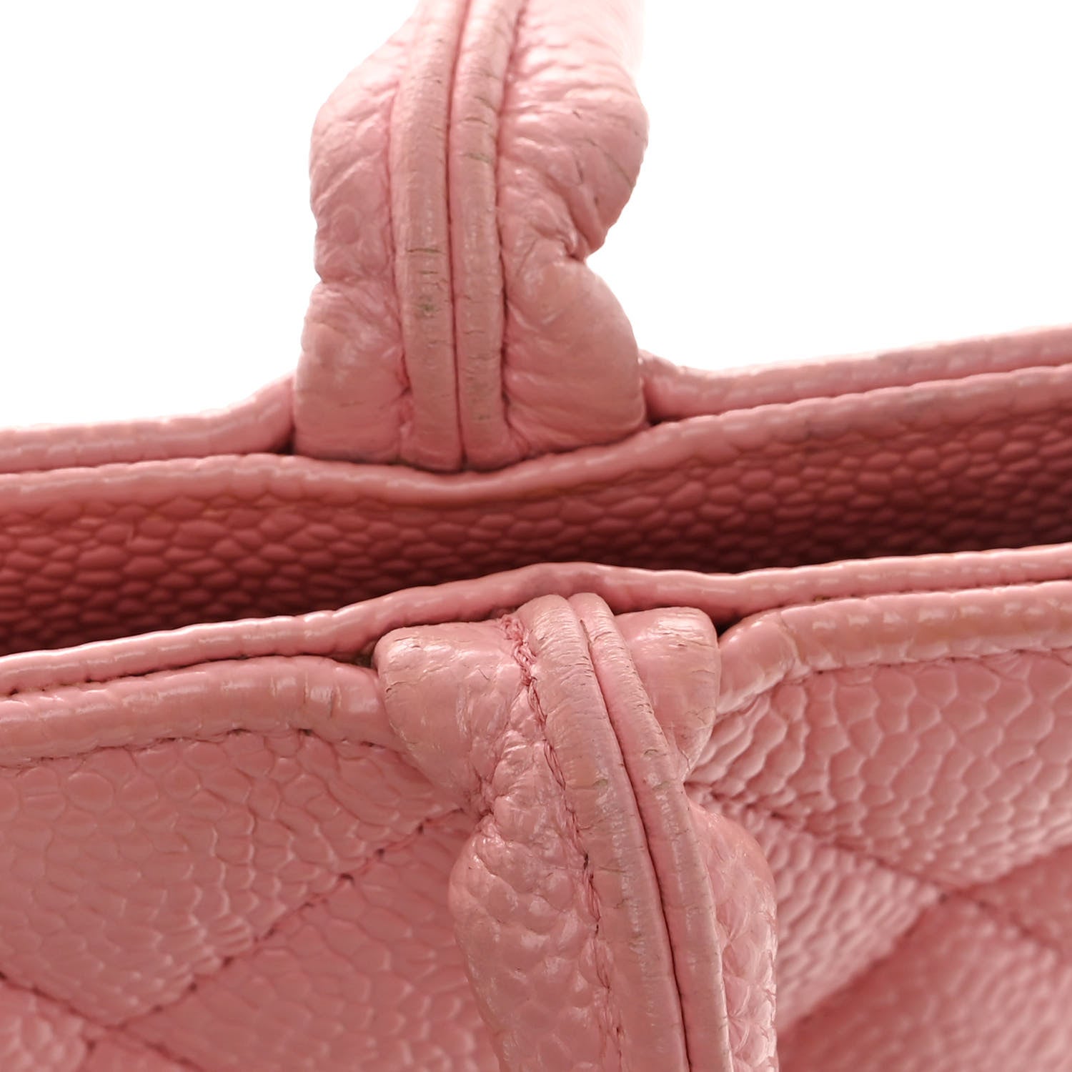 Chanel Caviar Quilted Medallion Tote Light Pink 14 of 15