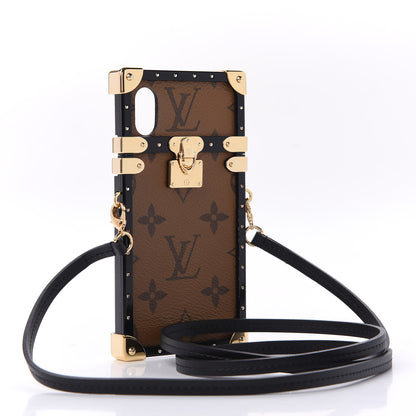 Louis Vuitton Reverse Monogram Eye-Trunk iPhone X Case 13 of 14