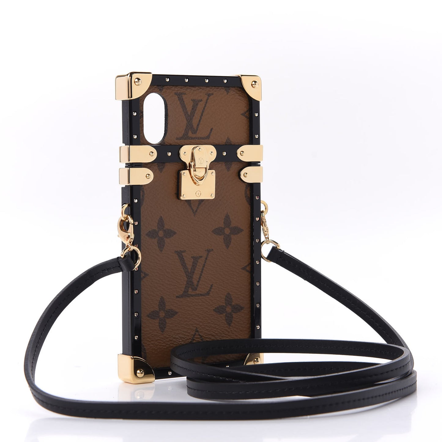 Reverse Monogram Eye-Trunk iPhone X Case