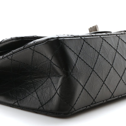 Chanel Aged Calfskin Quilted 2.55 Reissue 225 Flap Black 9 of 11