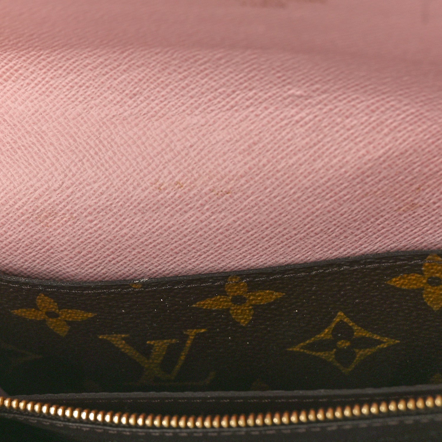 Louis Vuitton Monogram Emilie Wallet Rose Ballerine 11 of 13
