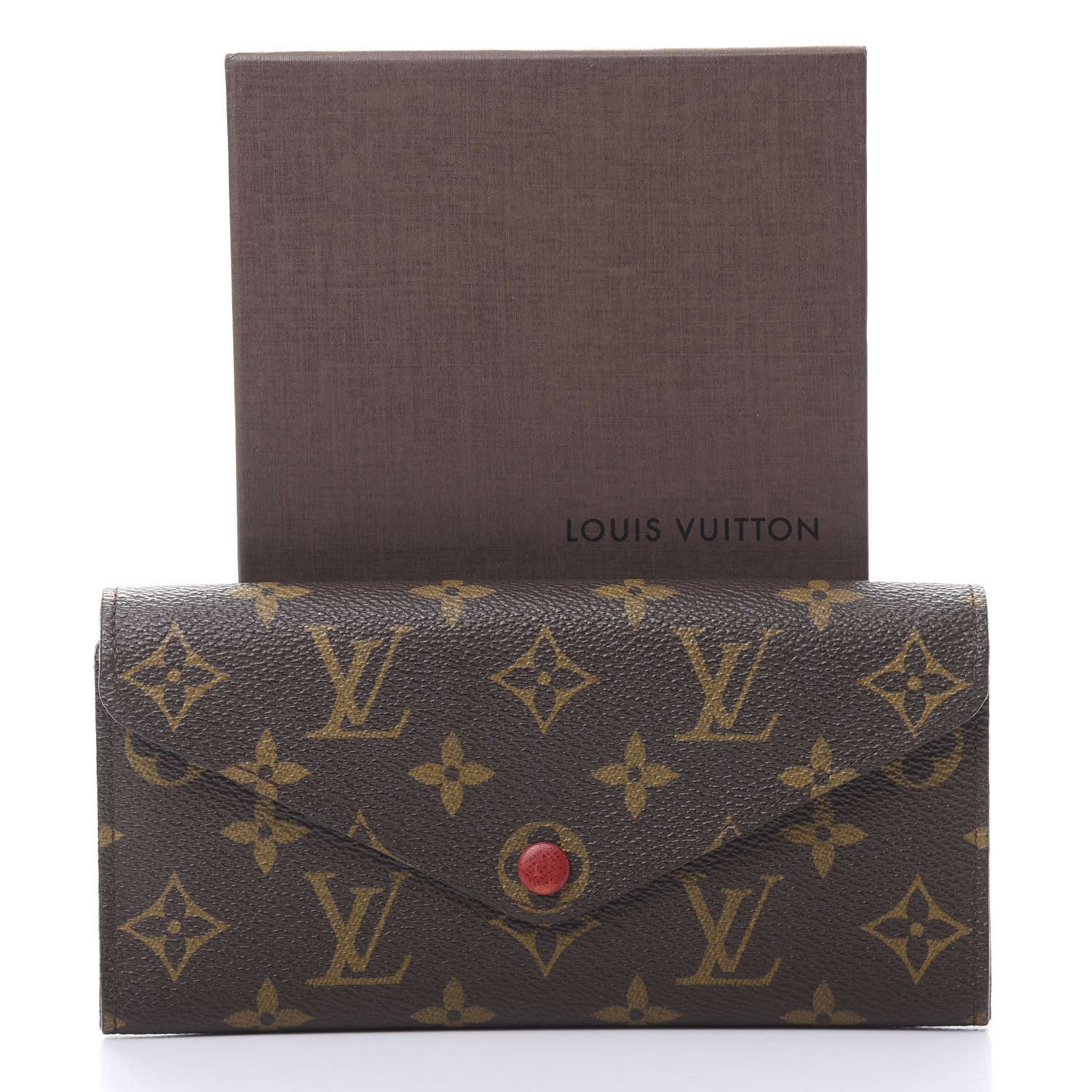 Louis Vuitton Monogram Josephine Wallet Red 13 of 13