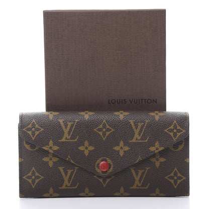Louis Vuitton Monogram Josephine Wallet Red 13 of 13