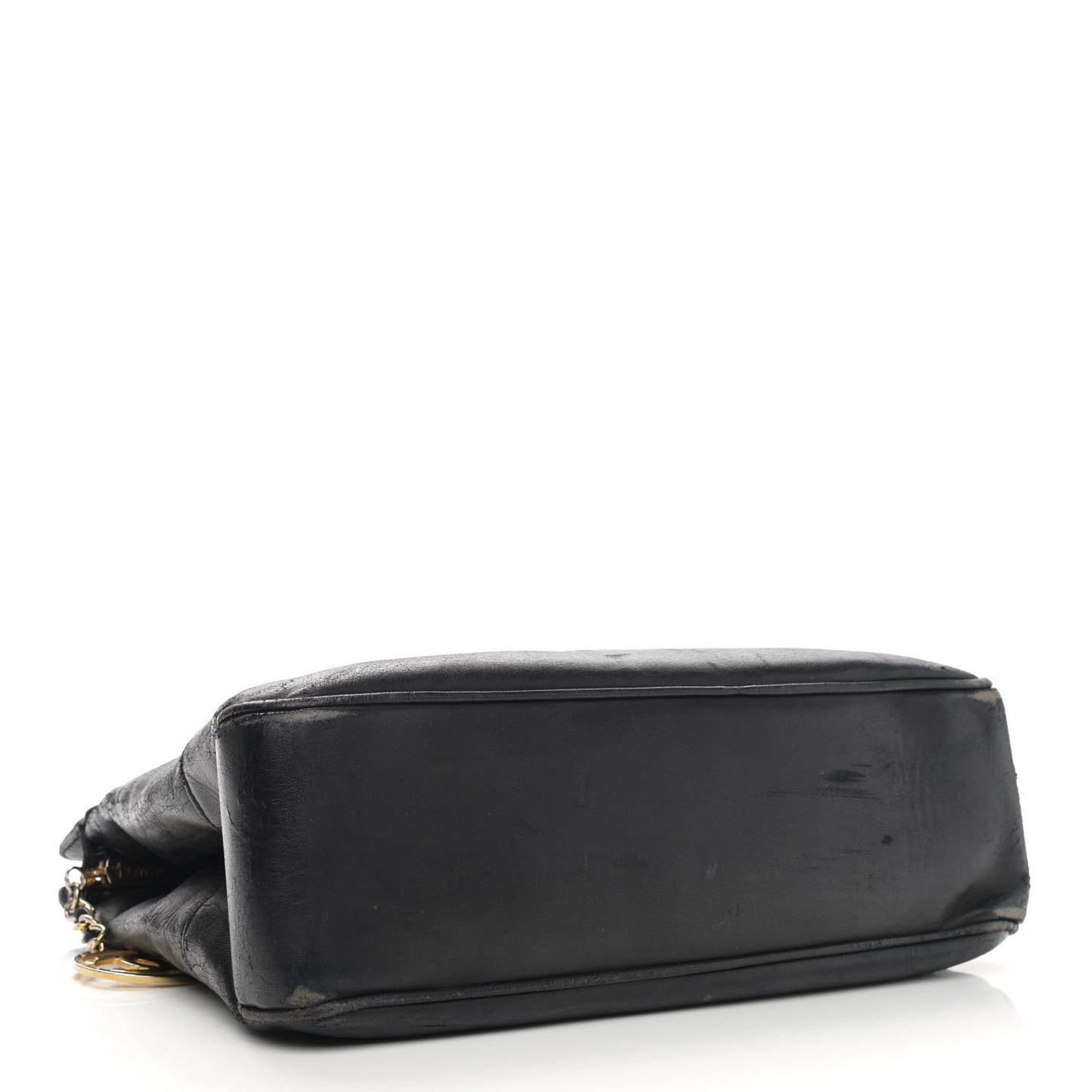 Lambskin CC Shoulder Bag Black