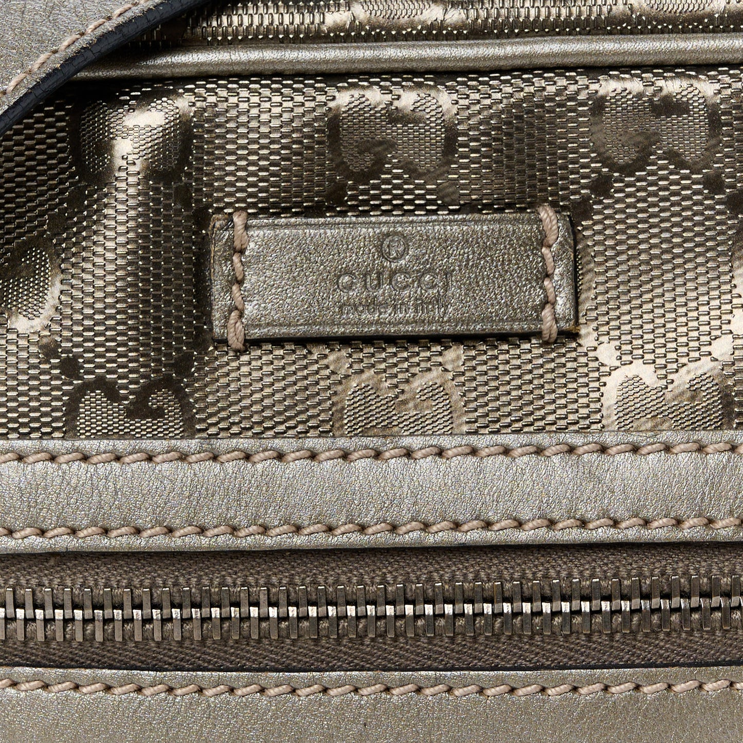 Imprime Monogram Small Shoulder Bag Silver
