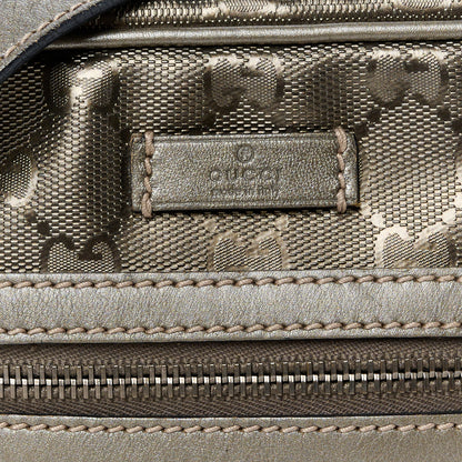 Gucci Imprime Monogram Small Shoulder Bag Silver 8 of 11