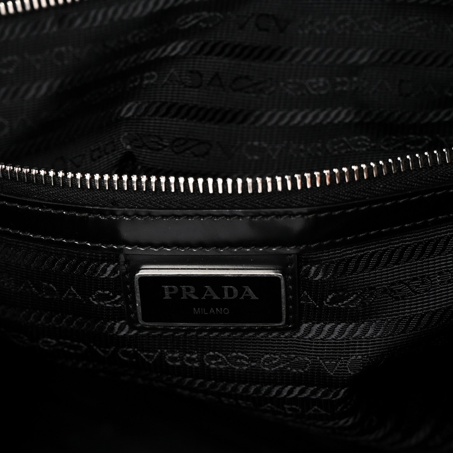 Prada Re-Nylon Spazzolato Tote Black 6 of 10