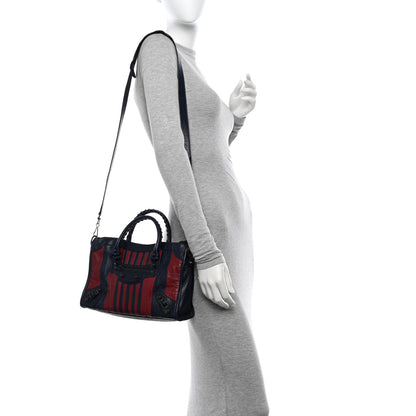 Balenciaga Veau Arena Multicolore Classic Hardware S City Bleu Nuit Rouge 2 of 15