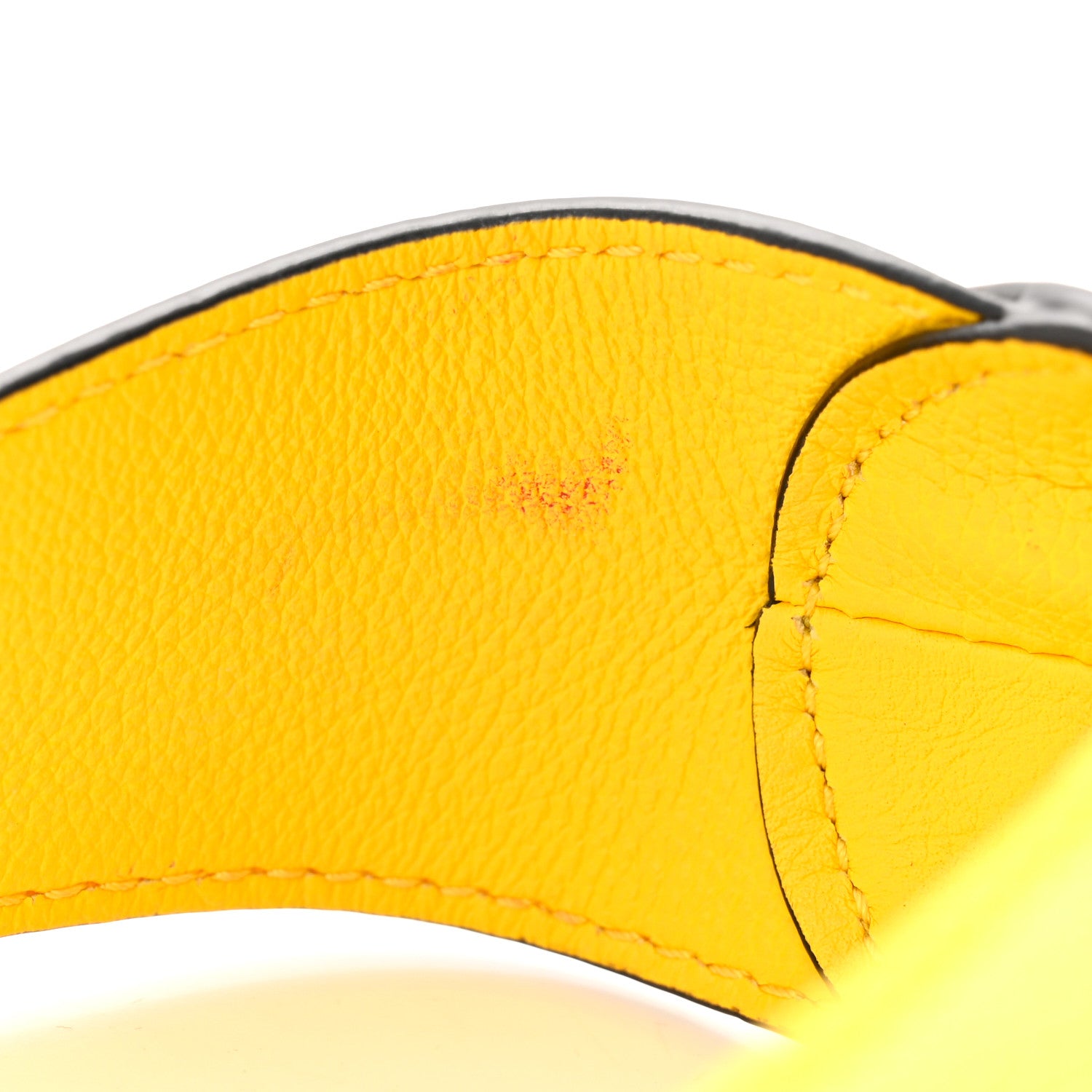 Versace Calfskin La Medusa Mini Hobo Crossbody Yellow 13 of 13