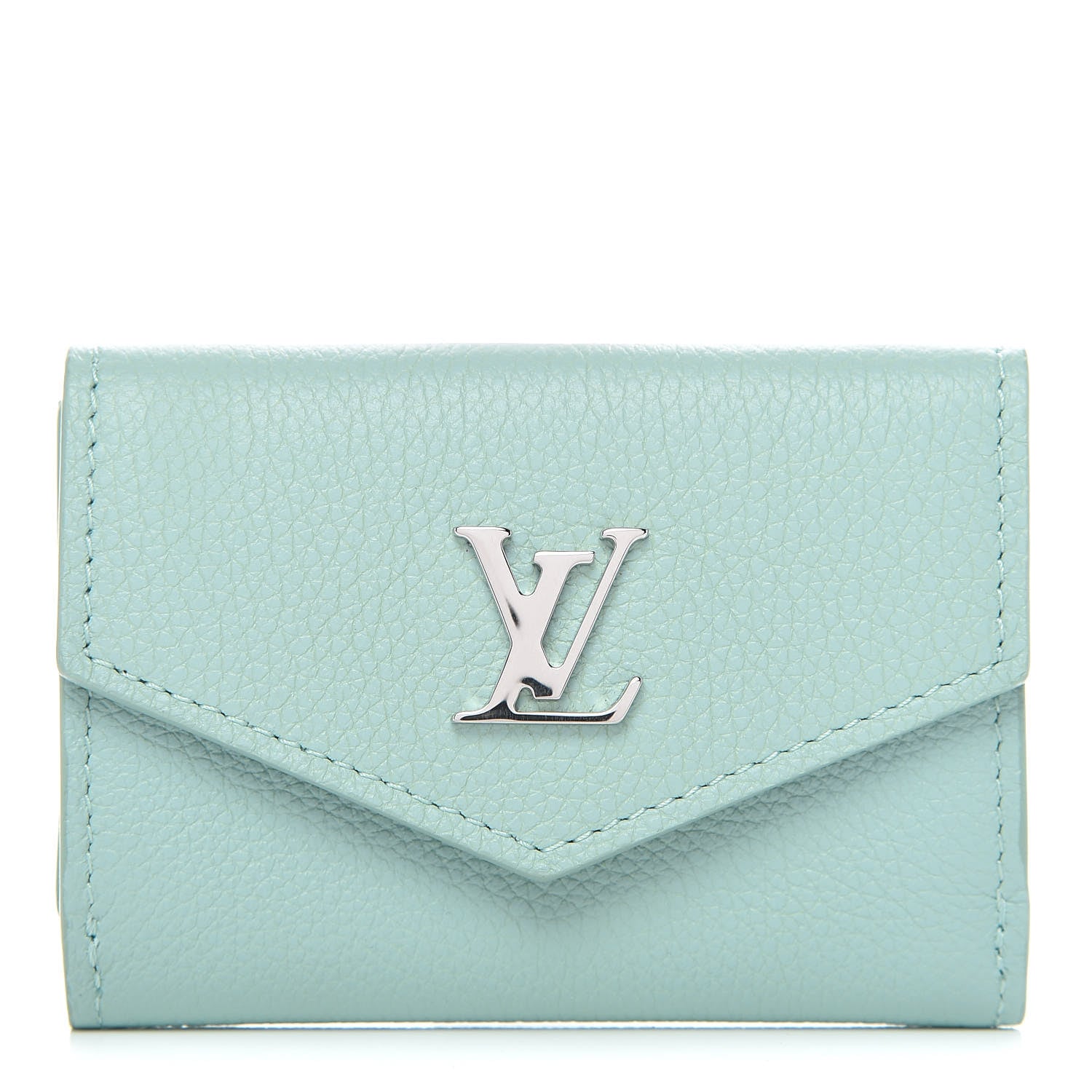 Louis Vuitton Calfskin Lockmini Wallet Menthe 1 of 8