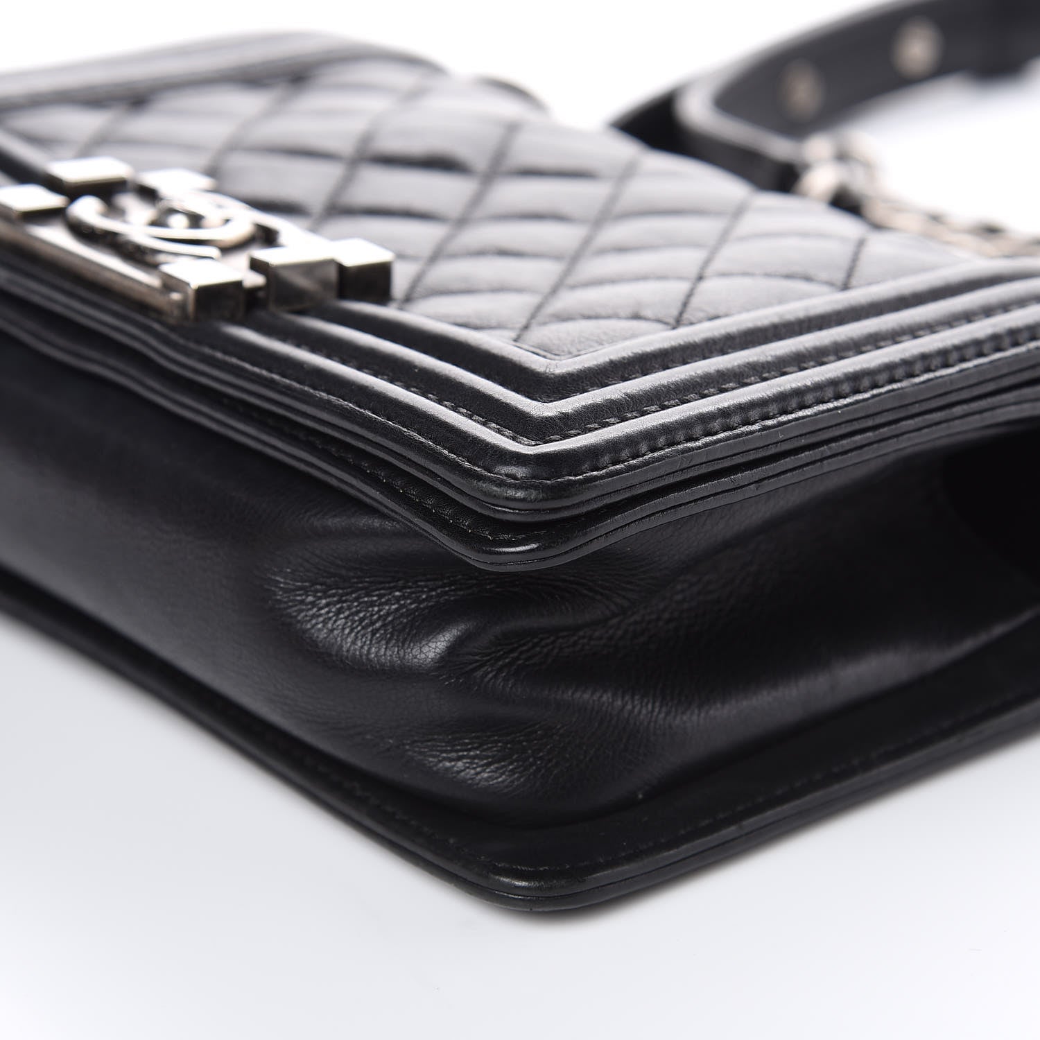 Chanel Calfskin Quilted Small Boy Flap Black 10 of 14