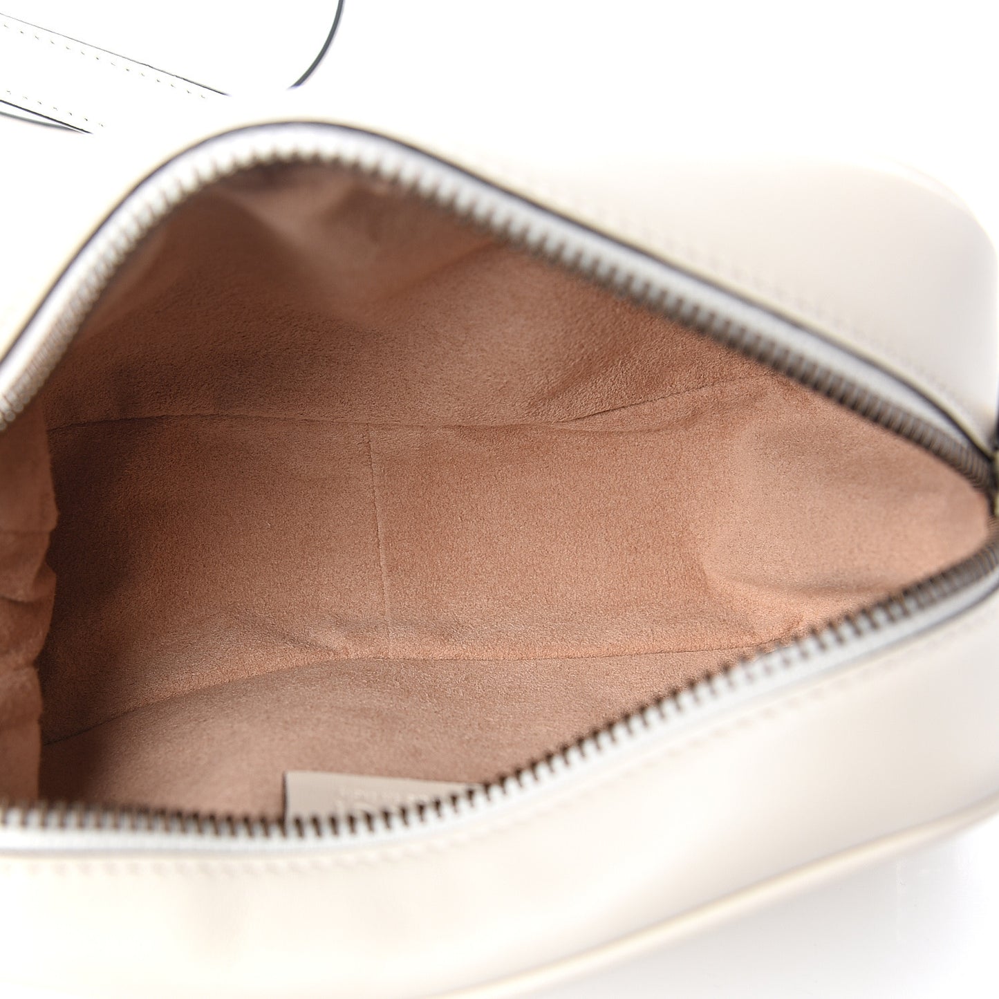 Calfskin Matelasse Mini GG Marmont Chain Shoulder Bag White
