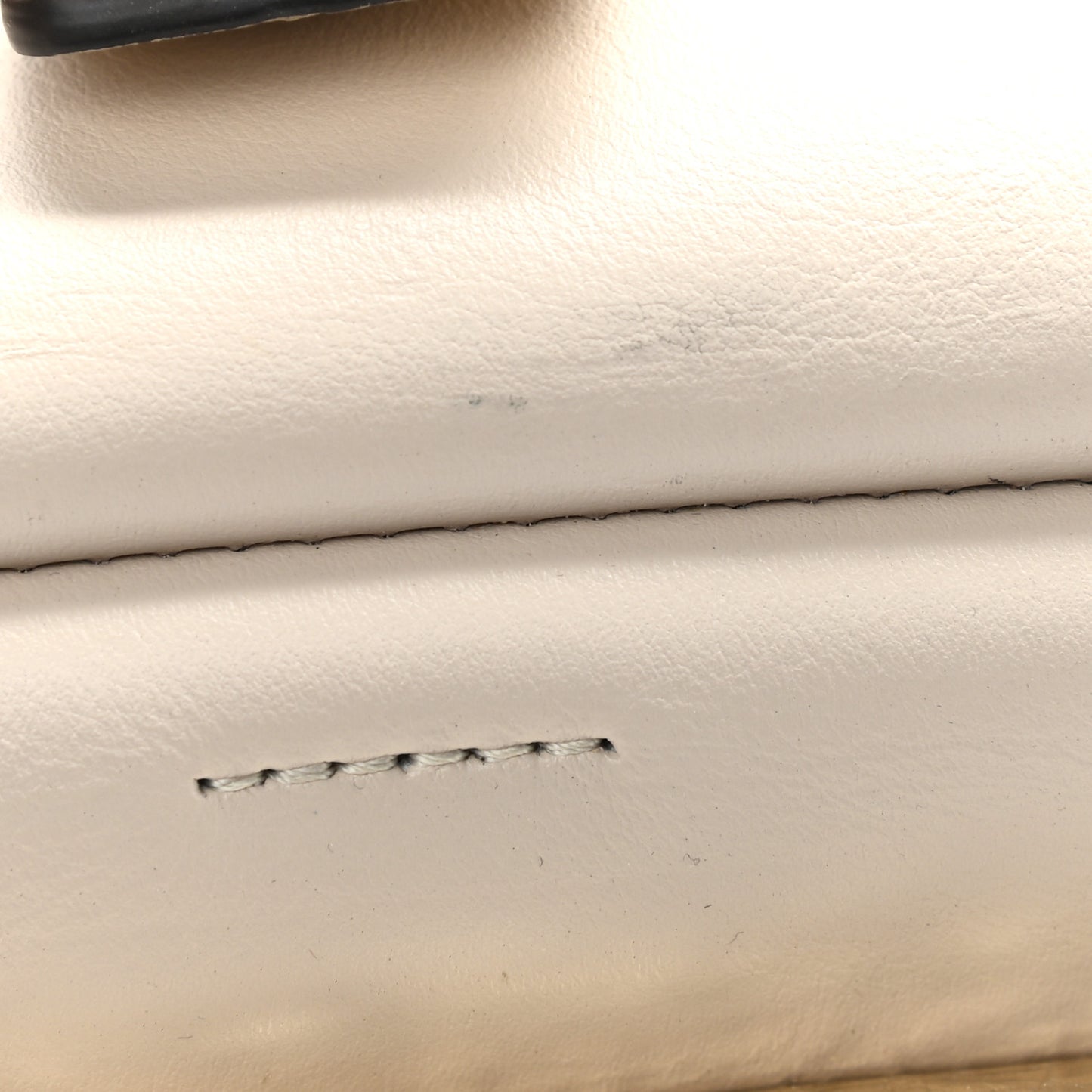 Metallic Calfskin Mini Faye Bag Gold