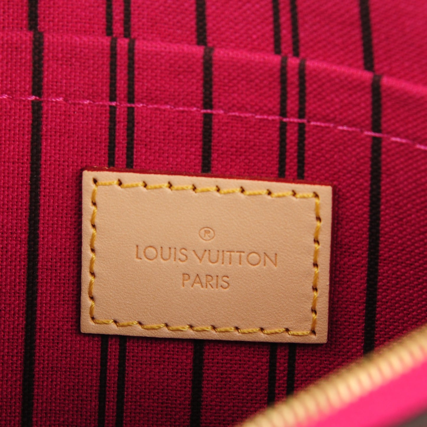 Monogram Neverfull MM GM Pochette Pivoine