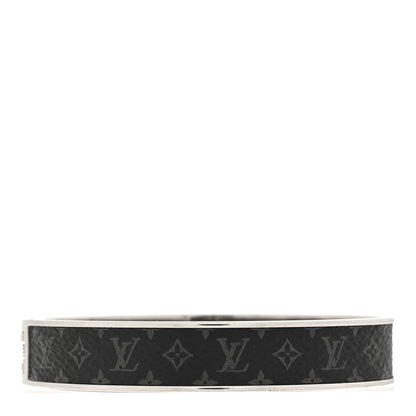 Louis Vuitton Monogram Eclipse Pin Lock Bracelet L 3 of 5