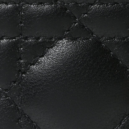 Christian Dior Lambskin Cannage Micro Lady Dior Black 8 of 10