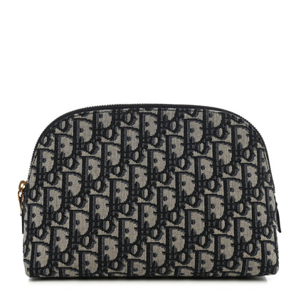 Christian Dior Oblique Large Beauty Pouch Bleu 1 of 6