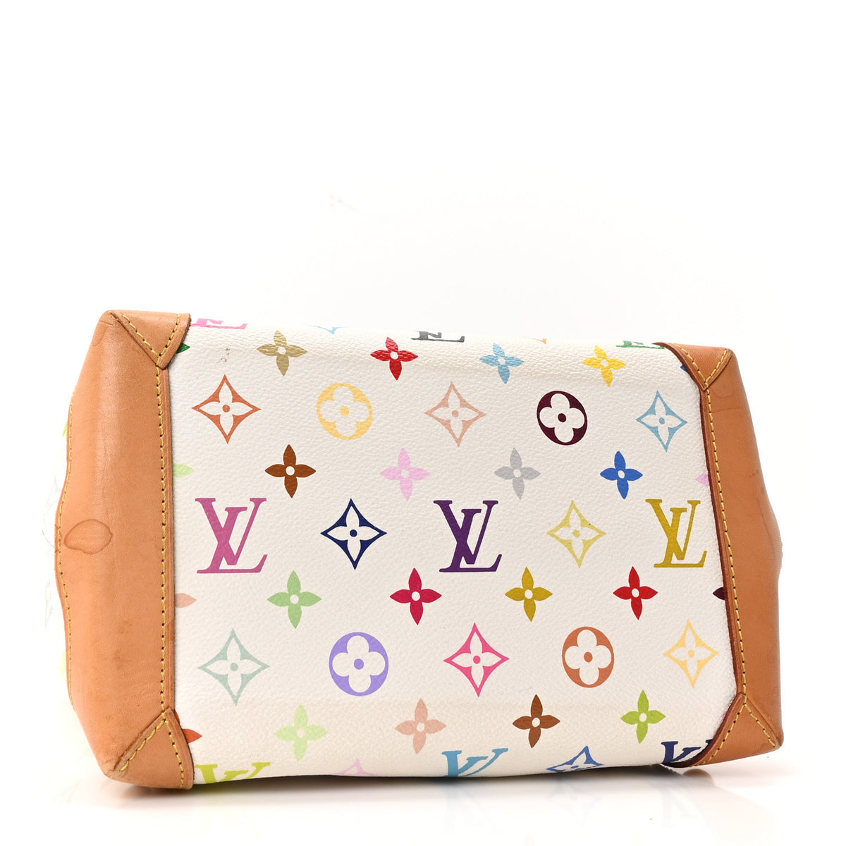 Louis Vuitton Monogram Multicolor Audra White 4 of 9