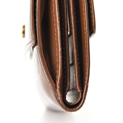 Louis Vuitton Vernis Elise Wallet Bronze 14 of 15