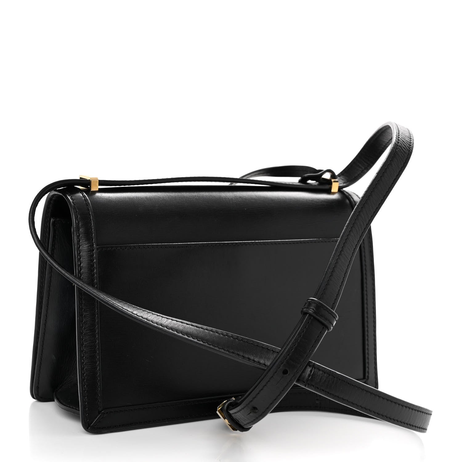 Loewe Calfskin Small Barcelona Shoulder Bag Black 3 of 10