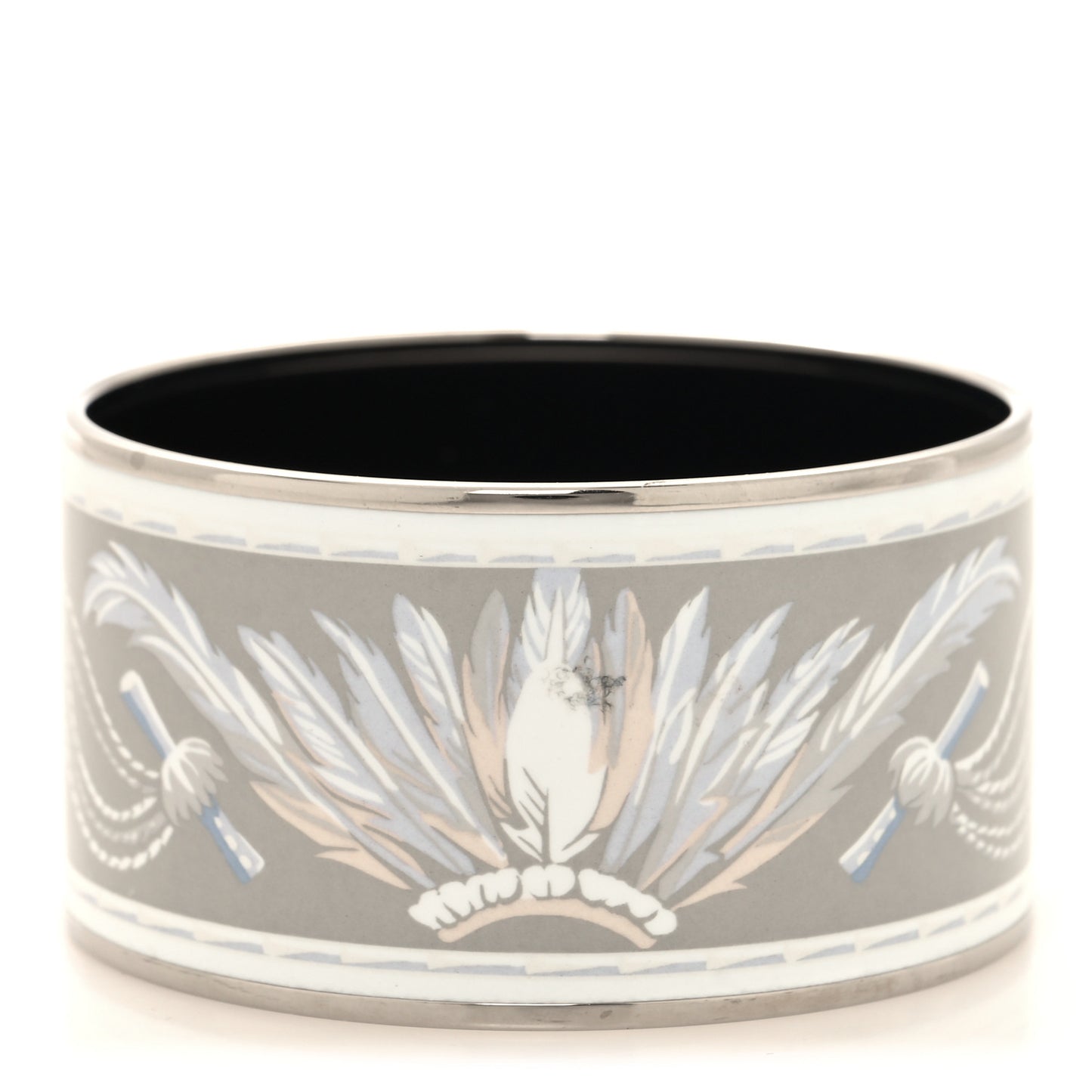 Enamel Printed Extra Wide Brazil Bracelet 70