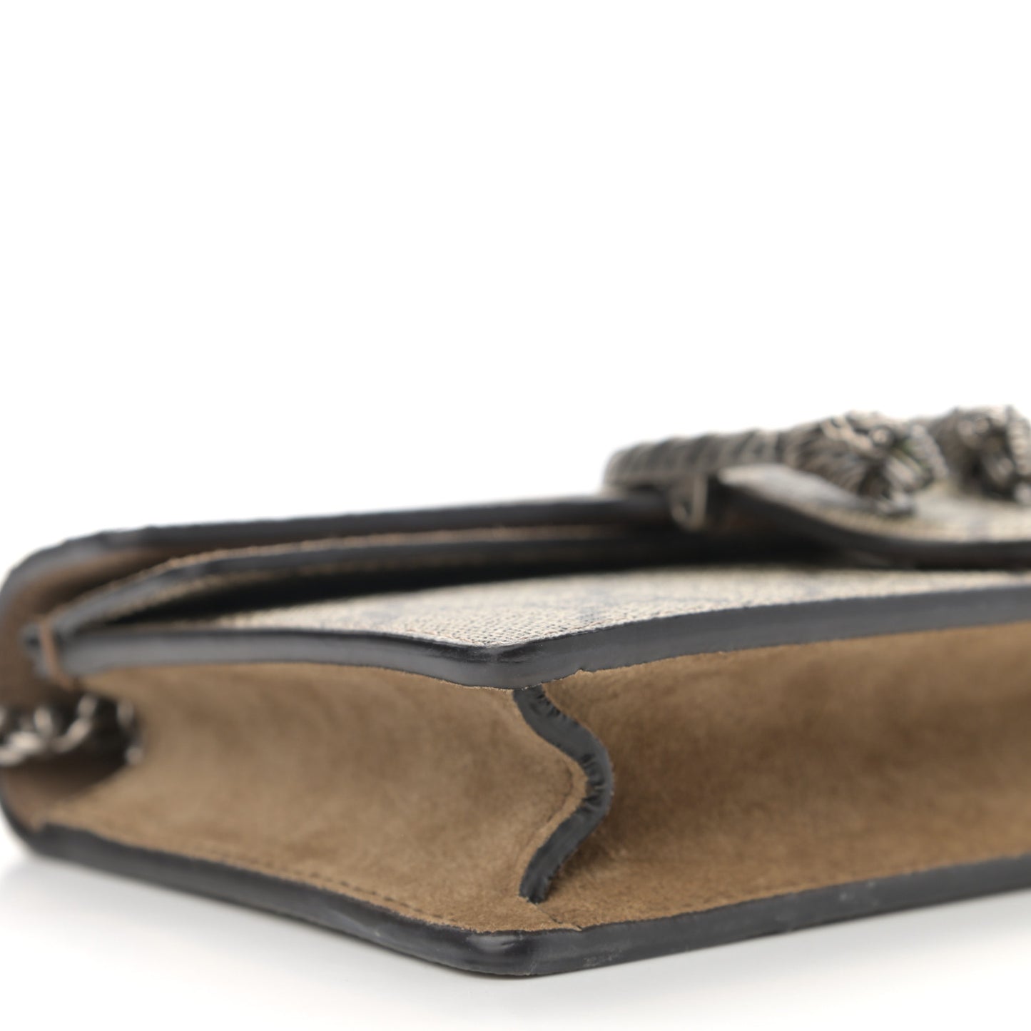 GG Supreme Monogram Super Mini Dionysus Shoulder Bag Taupe