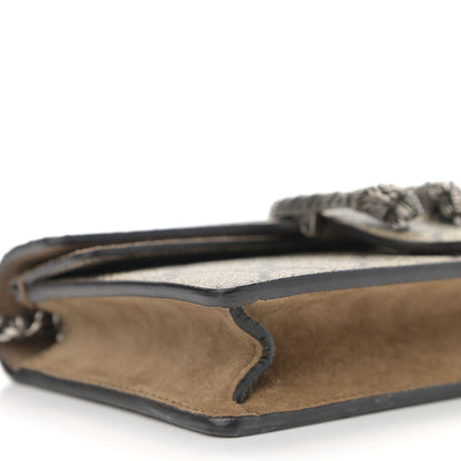Gucci GG Supreme Monogram Super Mini Dionysus Shoulder Bag Taupe 8 of 11