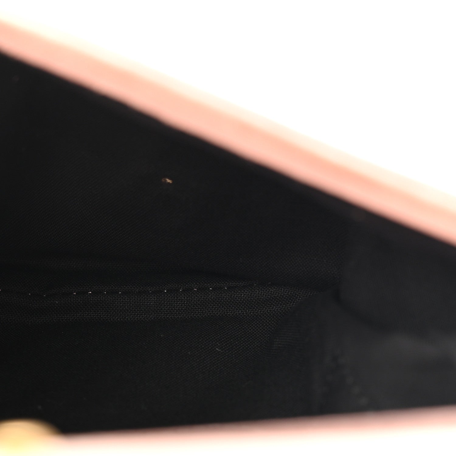 Saint Laurent Patent Calfskin Belle de Jour Chain Clutch Pink 5 of 17