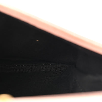 Saint Laurent Patent Calfskin Belle de Jour Chain Clutch Pink 5 of 17