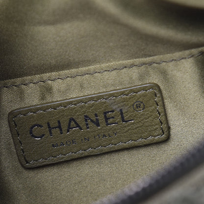 Chanel Canvas Lambskin Quilted Coco Cuba Charms Waist Bag Khaki 7 of 12