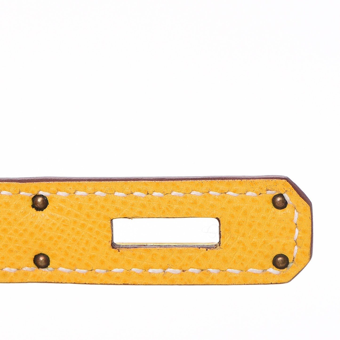 Epsom Horseshoe Birkin 35 Jaune
