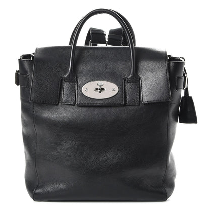 Mulberry Natural Leather Large Cara Delevingne Convertible Satchel Black 1 of 12