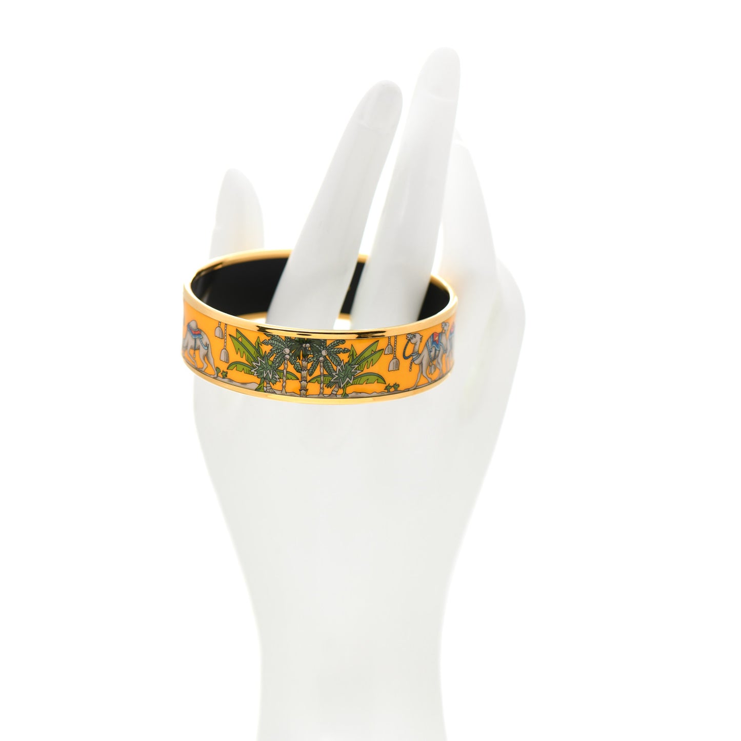 Enamel Printed Wide Bracelet 65