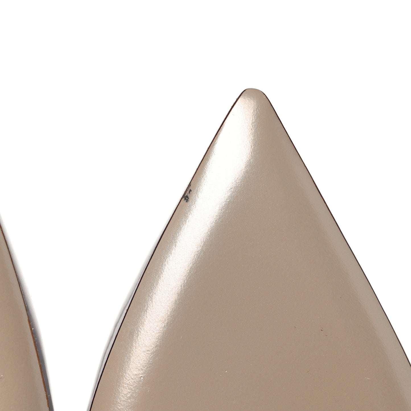 Patent Rockstud Slingback Flats 37 Pastel Grey Poudre