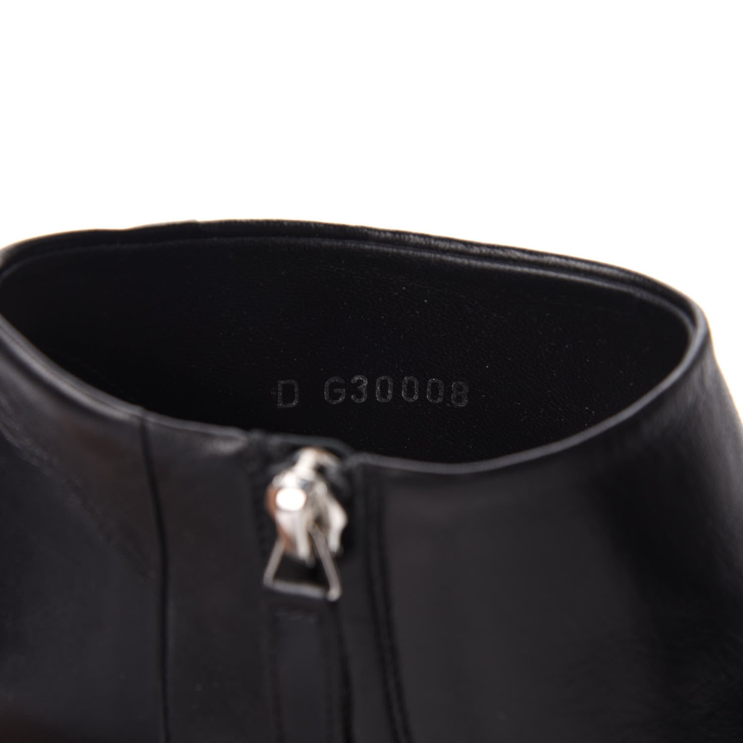 Chanel Lambskin CC Platform Cap Toe Chain Ankle Boots 37 Black 8 of 11