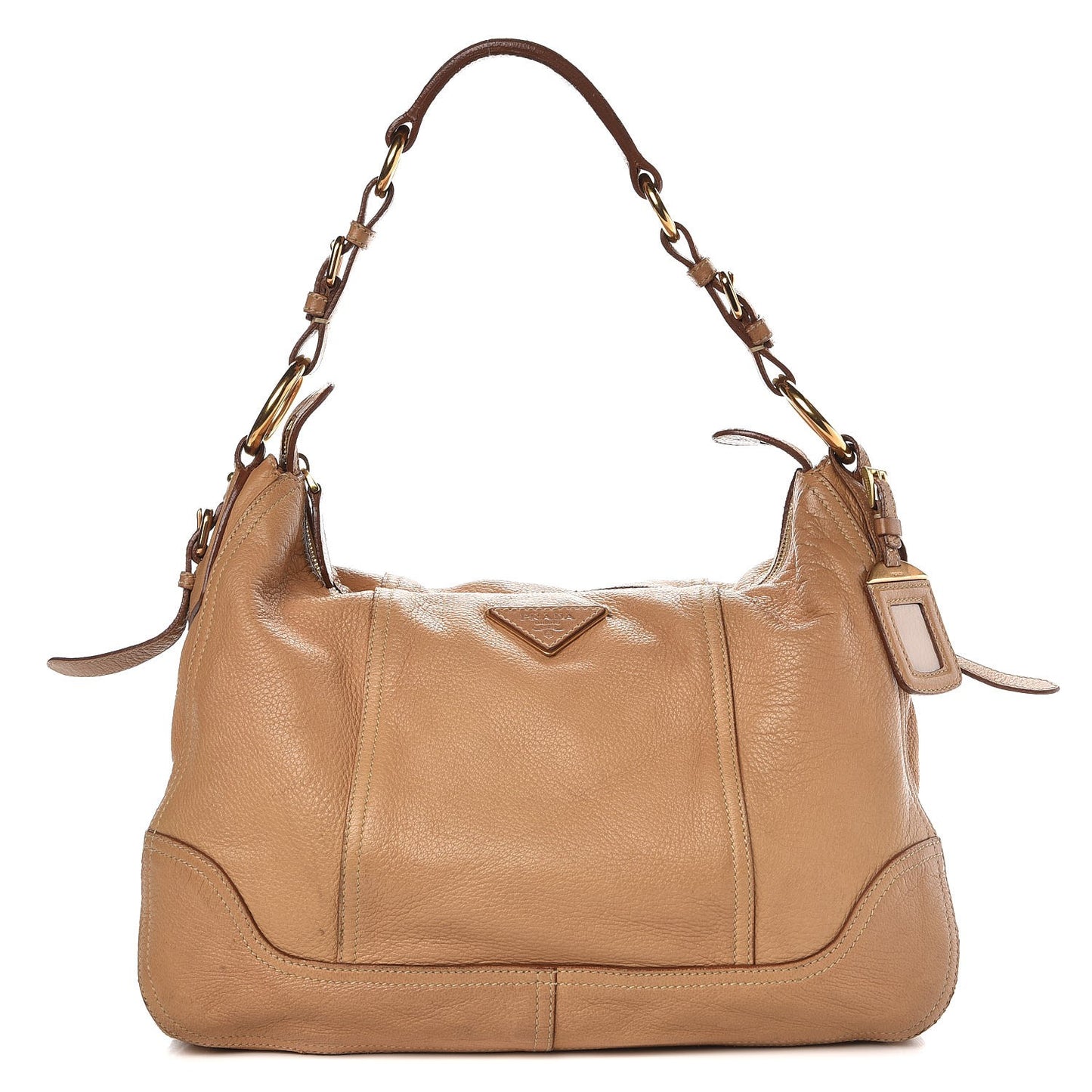 Vitello Daino Hobo Sabbia