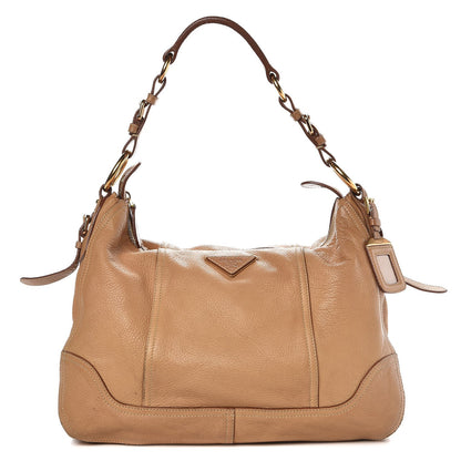 Prada Vitello Daino Hobo Sabbia 1 of 18