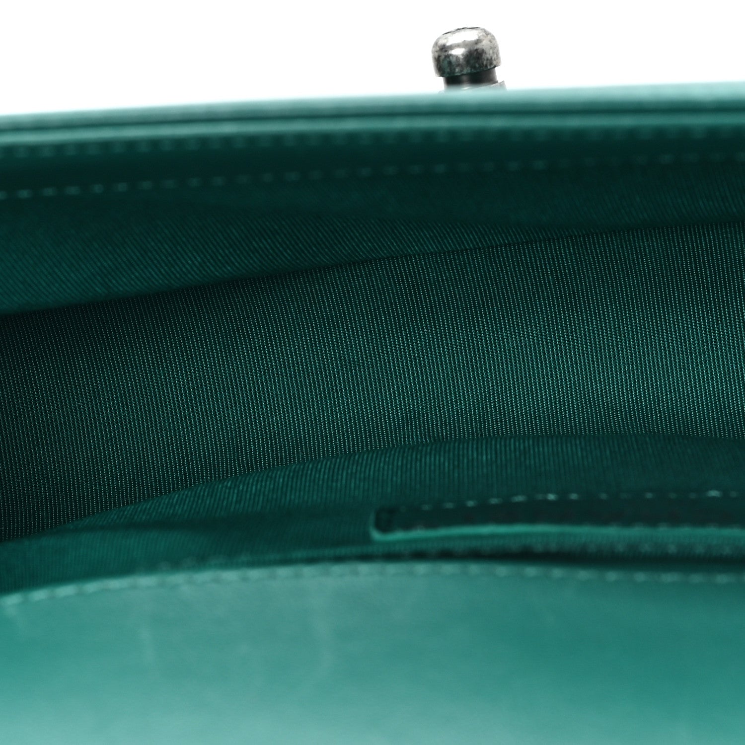 Chanel Lambskin Quilted Medium Boy Flap Green 5 of 10