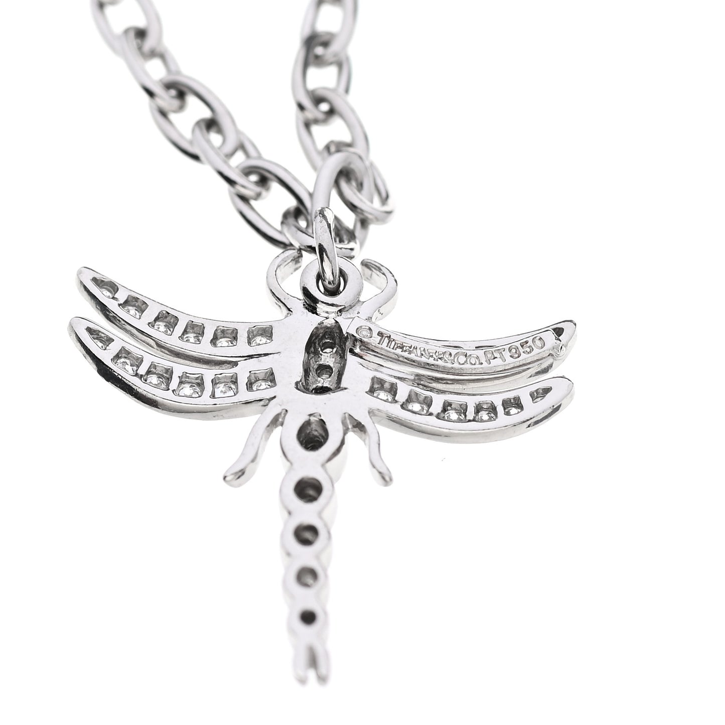 Platinum Diamond Dragonfly Bracelet