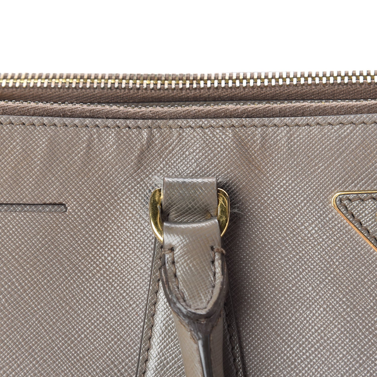 Prada Saffiano Large Galleria Double Zip Tote Argilla 21 of 26