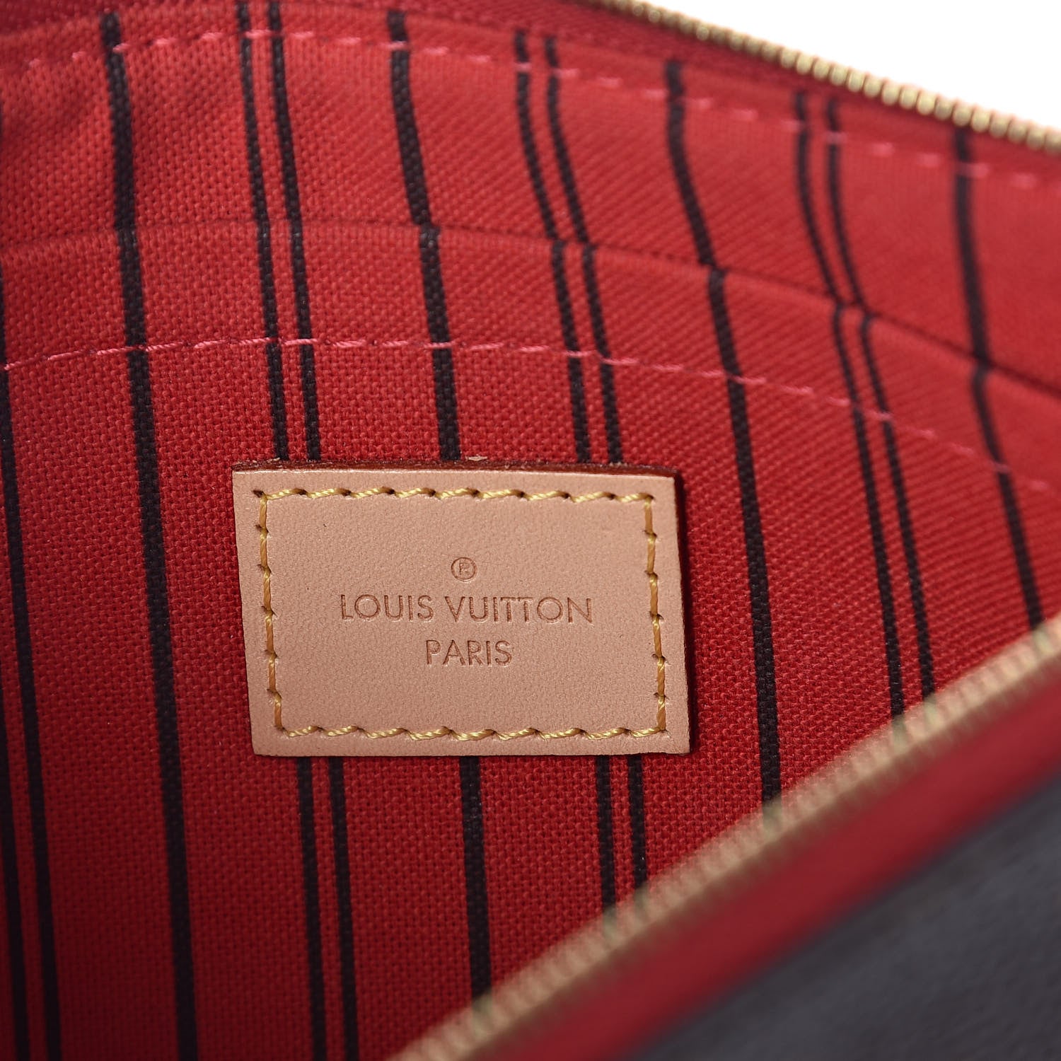 Louis Vuitton Monogram Neverfull MM GM Pochette Pivoine 6 of 6