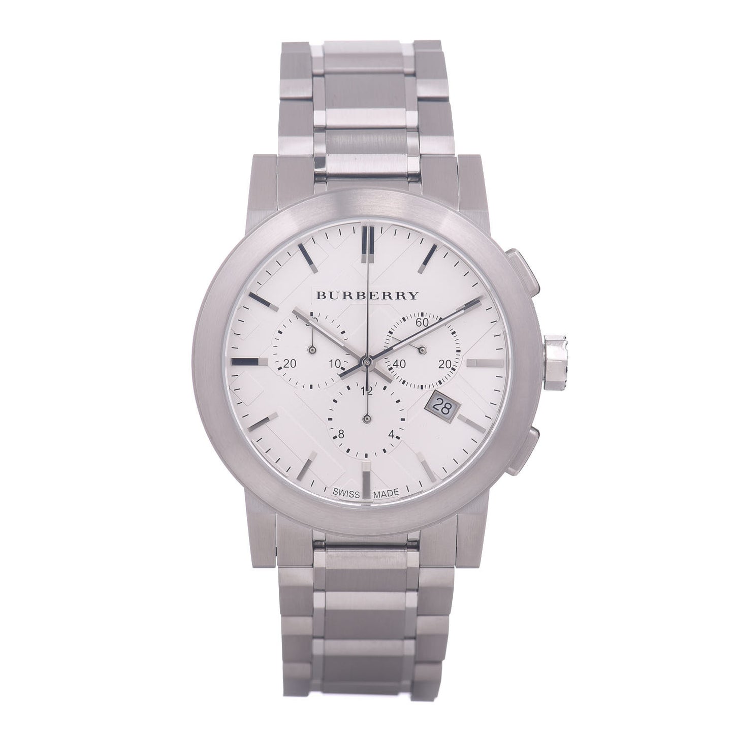 Stainless Steel 42mm Chronograph Quartz Watch BU9350