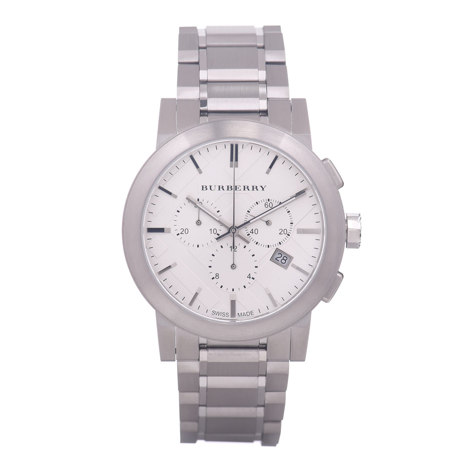 Burberry Stainless Steel 42mm Chronograph Quartz Watch BU9350 1 of 4