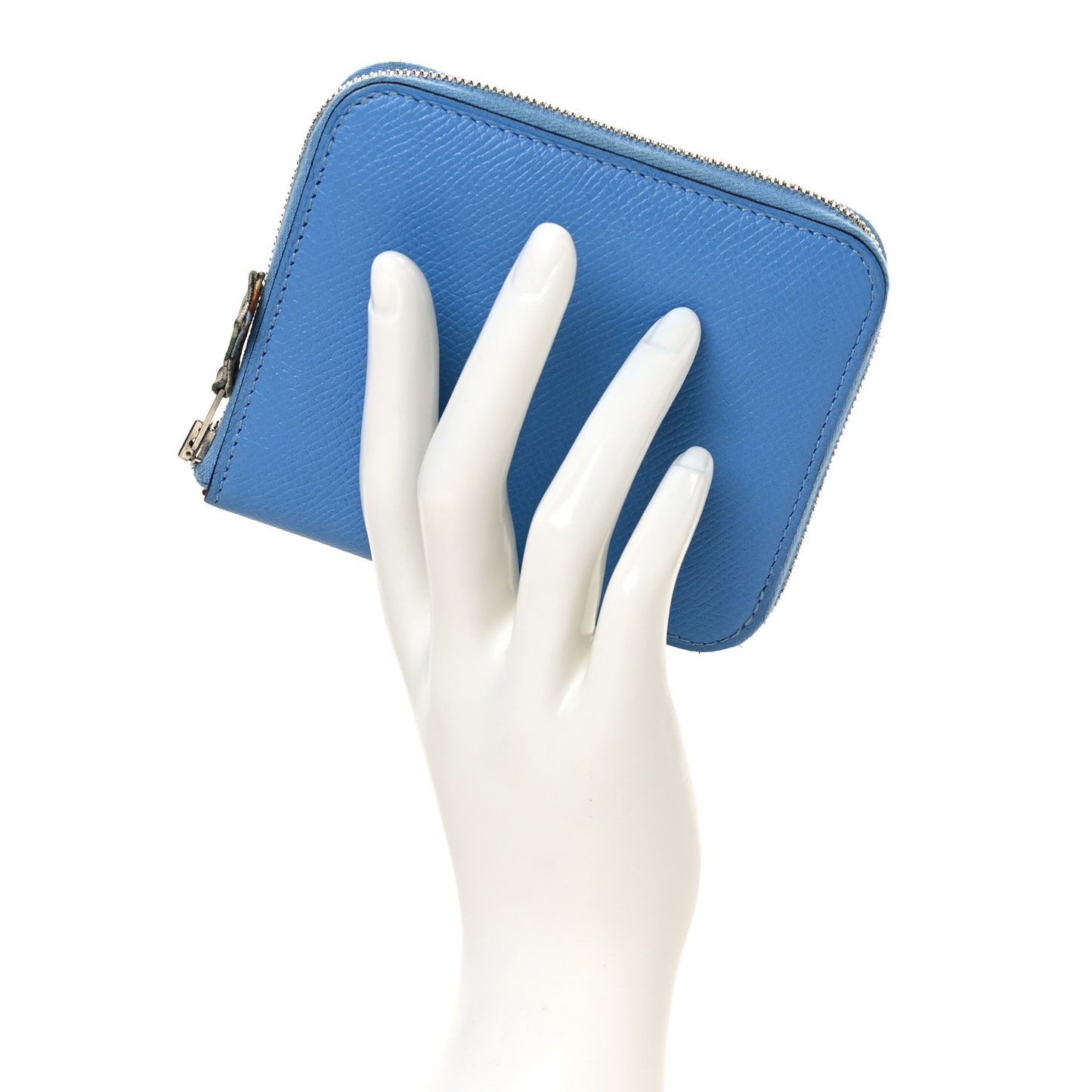 Epsom Silk'in Compact Wallet Bleu Paradis
