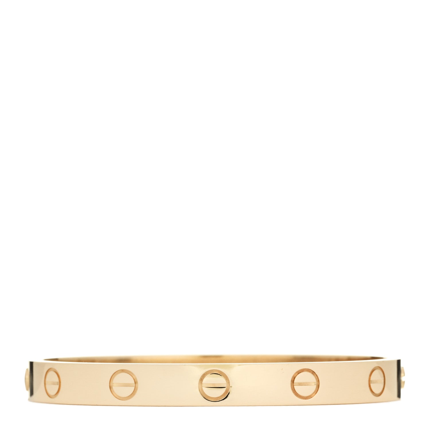 Cartier 18K Yellow Gold LOVE Bracelet 15 1 of 8