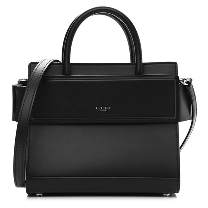 Givenchy Smooth Calfskin Mini Horizon Satchel Black 1 of 12