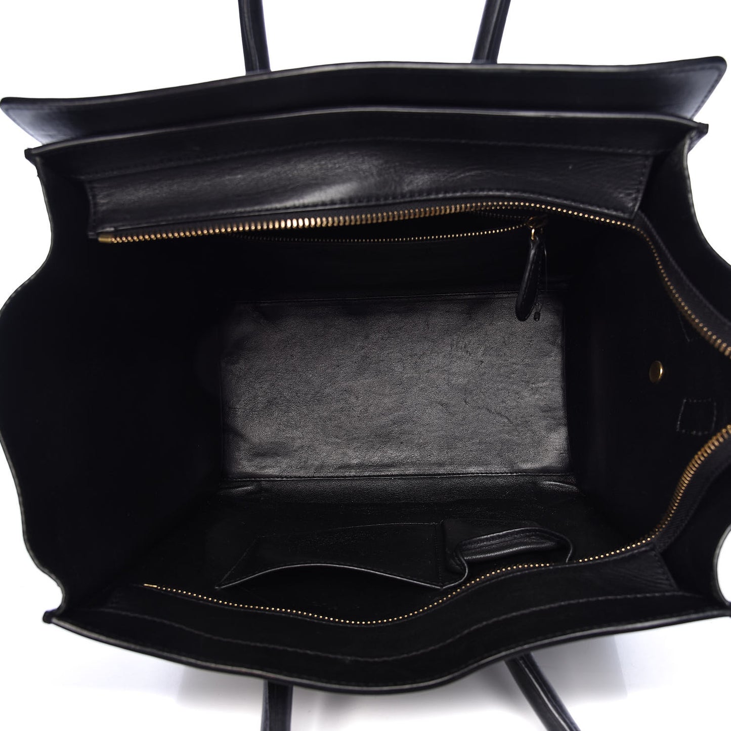 Smooth Calfskin Mini Luggage Black