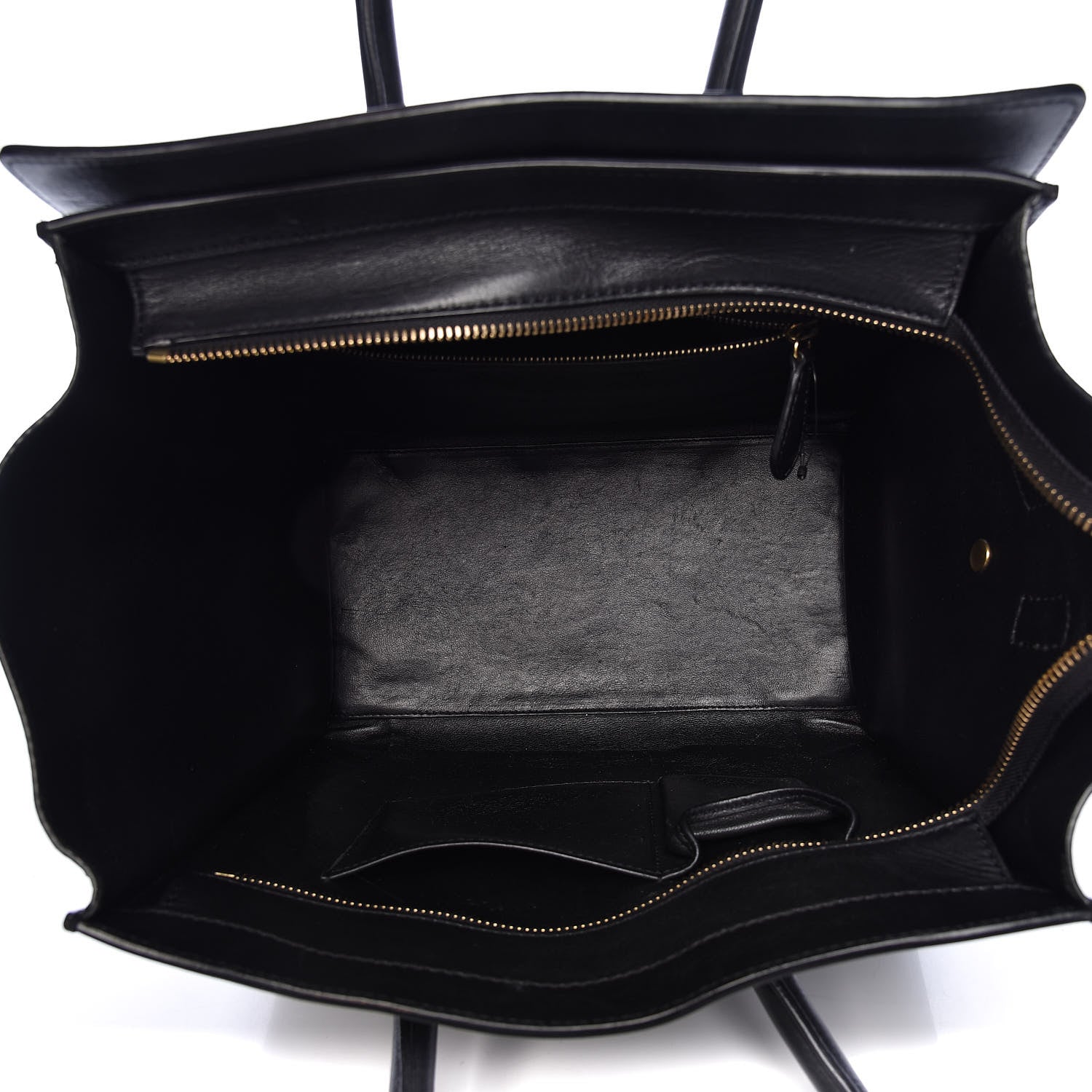 Celine Smooth Calfskin Mini Luggage Black 4 of 33