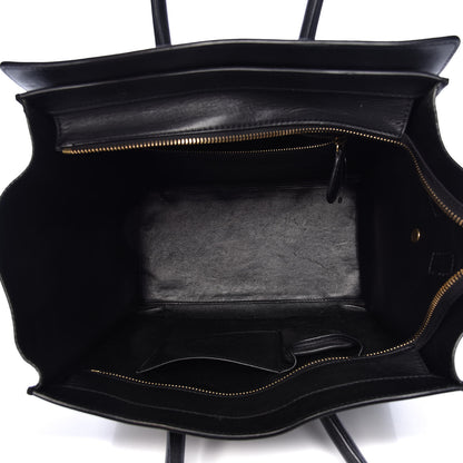 Celine Smooth Calfskin Mini Luggage Black 4 of 33